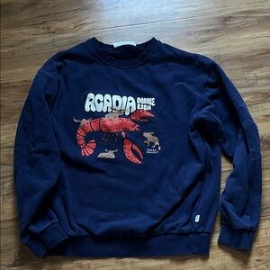 Parks Project crewneck for Acadia Maine